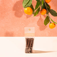 Dark Chocolate covered Candied Orangettes