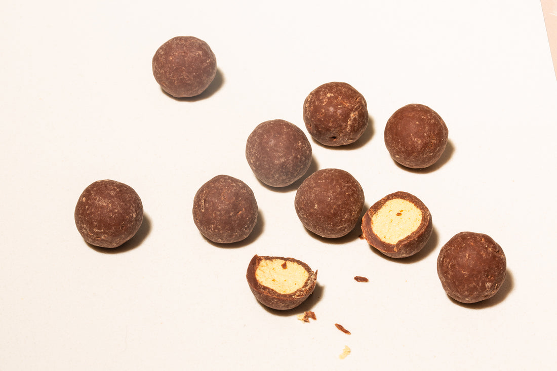 Chocolate covered Malted Gems