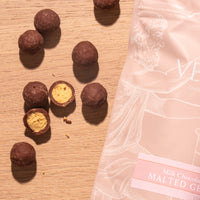 Chocolate covered Malted Gems