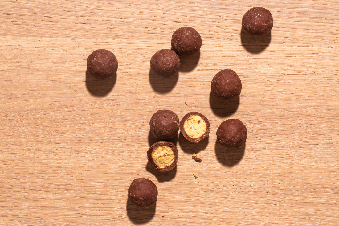 Chocolate covered Malted Gems