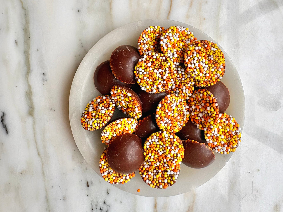 Milk Chocolate Nonpareils Wafers Autumn Collection