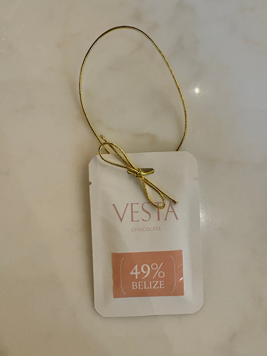 Mini chocolate ornament