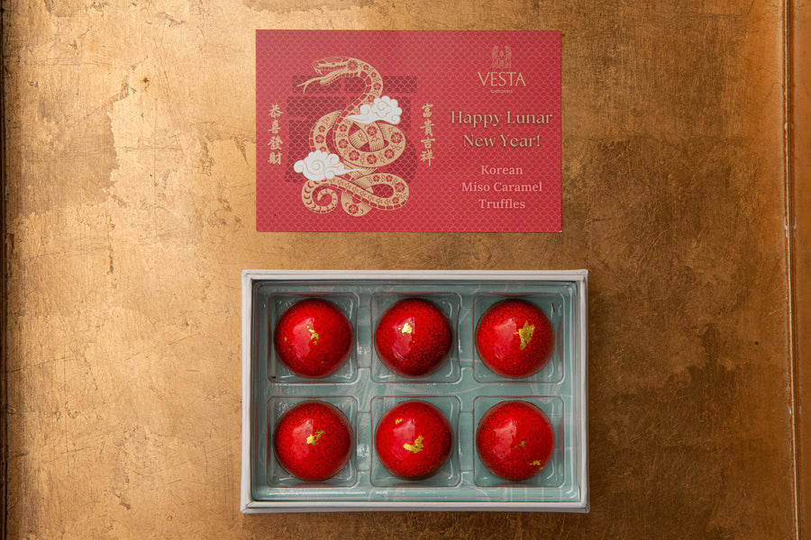 Lunar New Year Korean Miso Caramel Jewel Bonbons