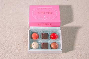 Limited Edition "FOREVER" Valentine's Jewel Bean-to-Bonbon Collection 6 ct