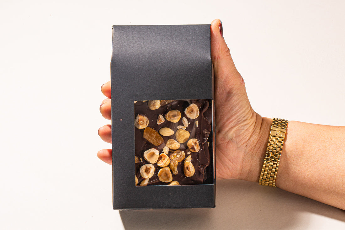 LIMITED EDITION HOLIDAY BARK Orange + Hazelnuts [ONLY 50 UNITS]