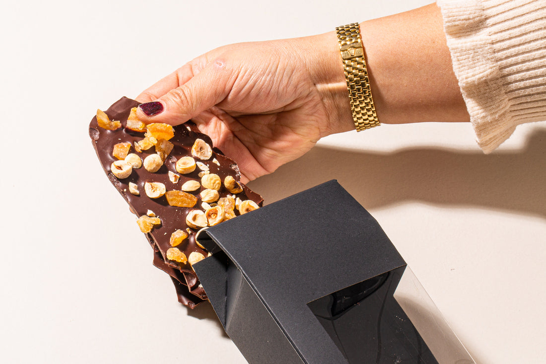 LIMITED EDITION HOLIDAY BARK Orange + Hazelnuts [ONLY 50 UNITS]