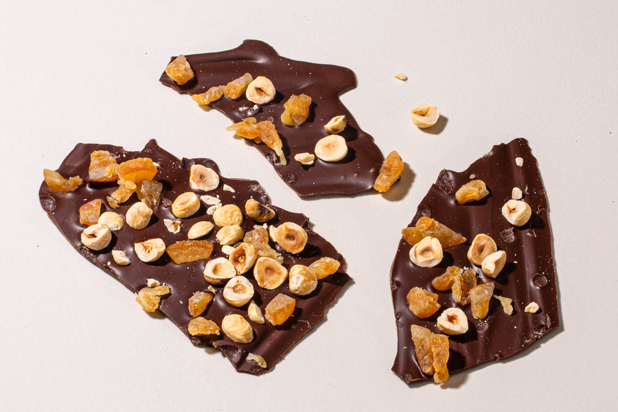 LIMITED EDITION HOLIDAY BARK Orange + Hazelnuts [ONLY 50 UNITS]
