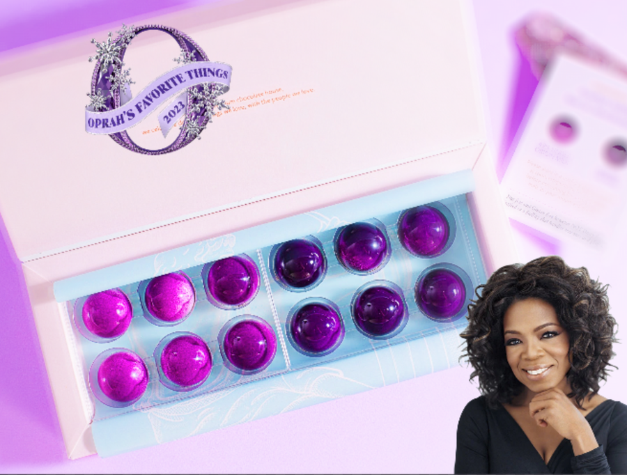 Oprah's Favorite Things 2023 —  Limited Edition Amethyst Holiday Bean-to-Jewel Bonbons
