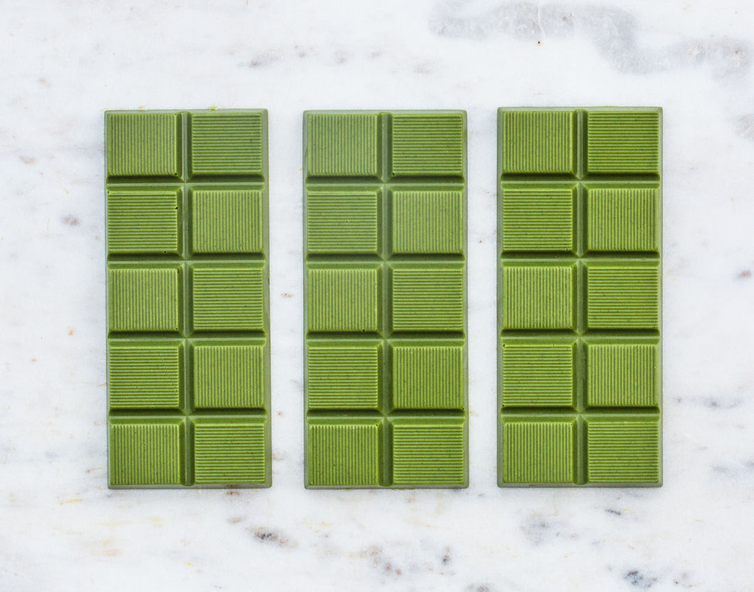 Vegan Matcha White Chocolate Bar